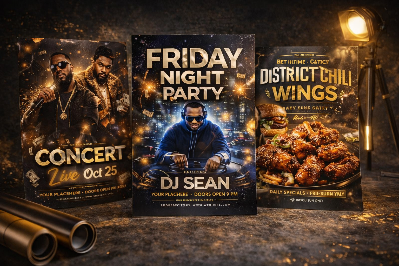 Poster design service