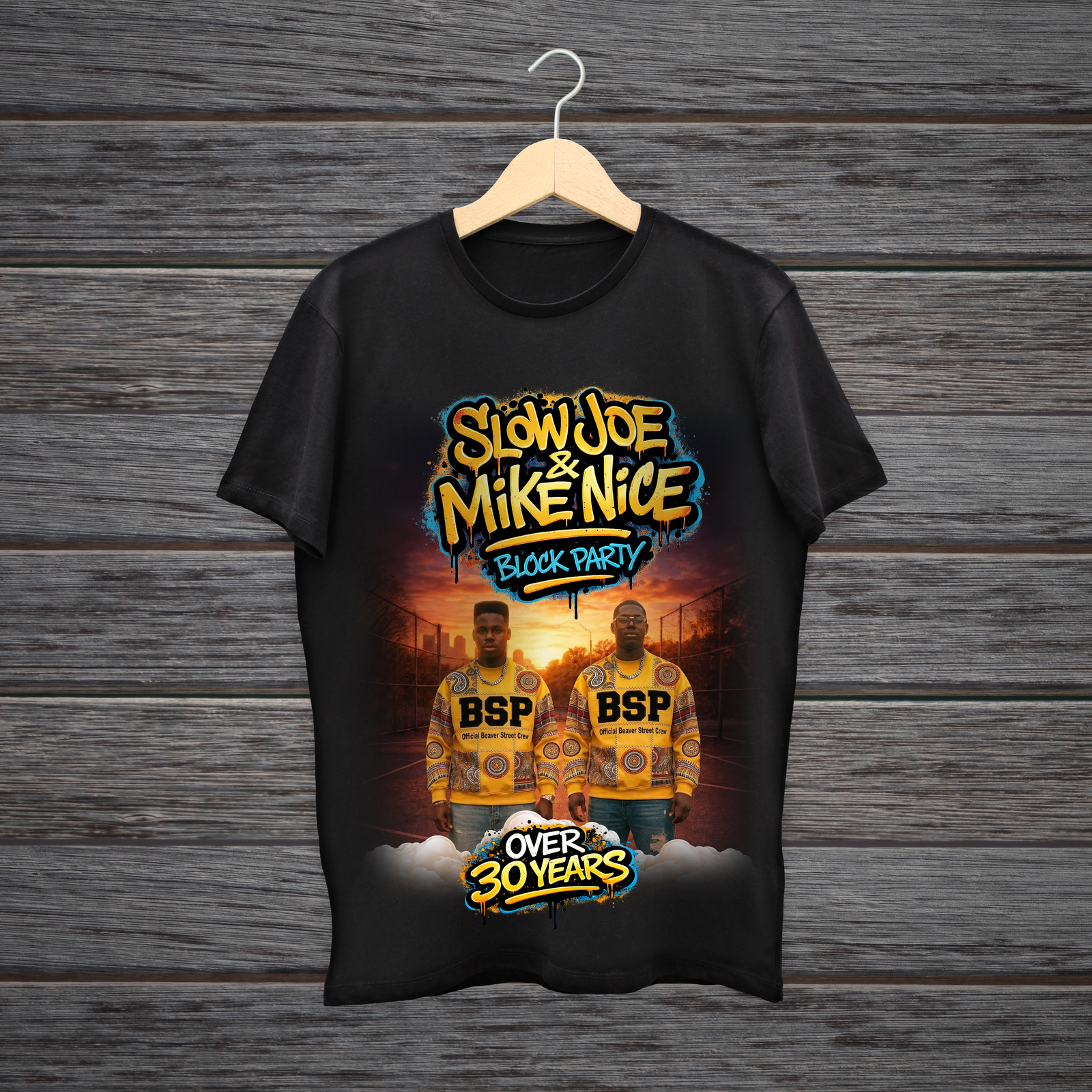 Limited Edition Slow Joe and Mike Nice T-Shirts mockup